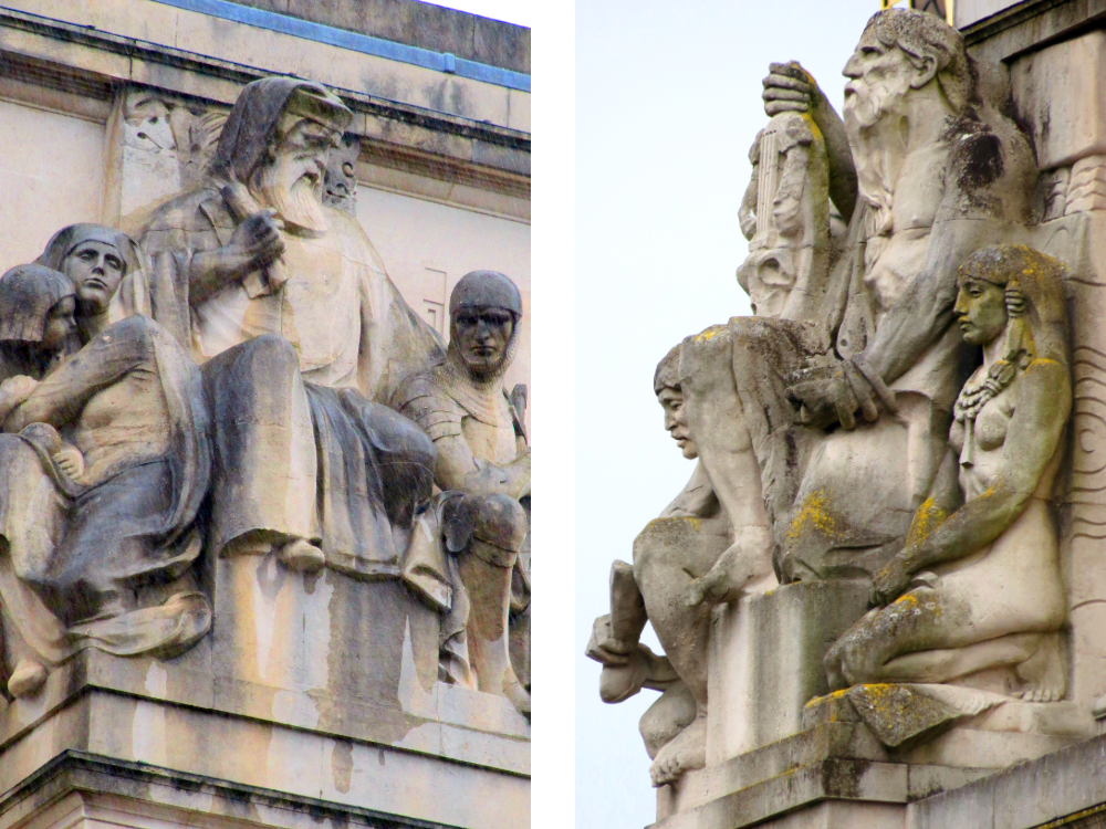 Façade for National Museum of Wales